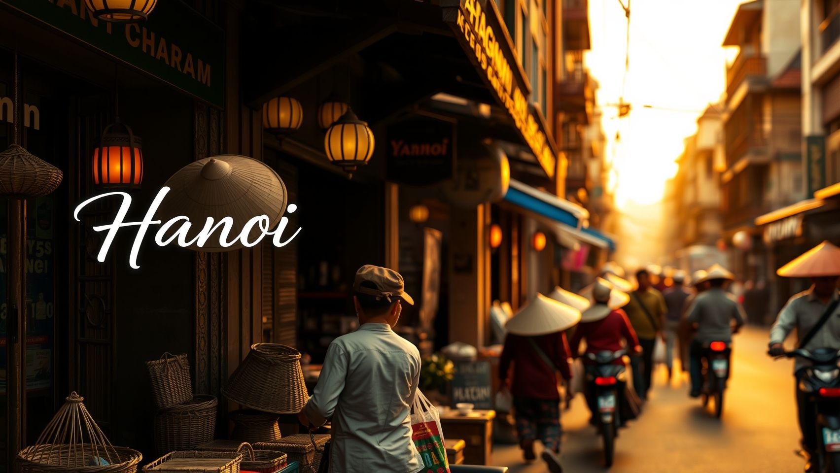 Hà Nội - Phố Cổ và những gánh hàng rong đặc trưng