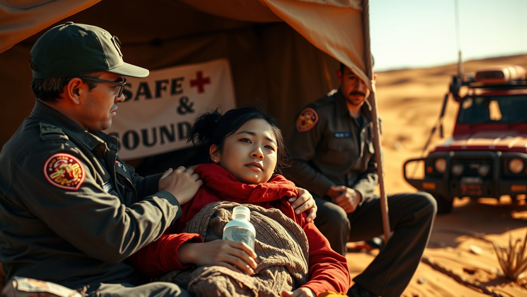 Cô gái Việt lạc trong hoang mạc Tây Úc