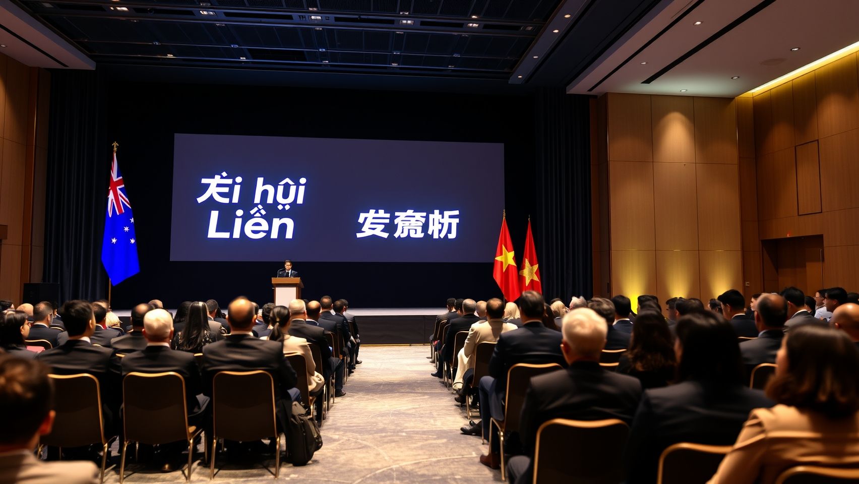 Quang cảnh Đại hội Liên Bang Cộng Đồng Người Việt Tự Do Úc Châu tại Melbourne