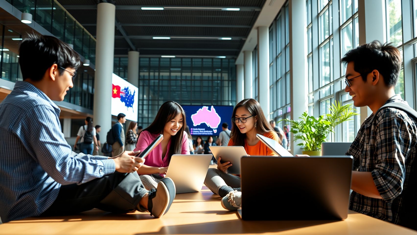 Sinh viên Việt Nam học tập tại Úc