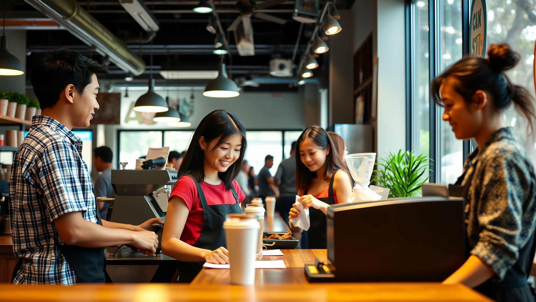 Du học sinh Việt Nam tìm việc làm thêm tại Úc trong ngành dịch vụ