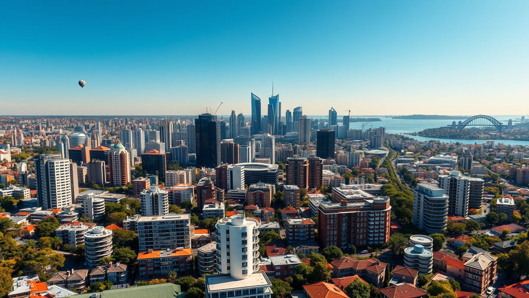 Toàn cảnh thành phố Sydney