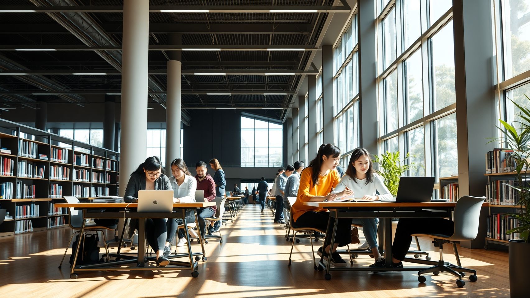 Học sinh, sinh viên Việt Nam tại Úc trao đổi và học tập cùng nhau