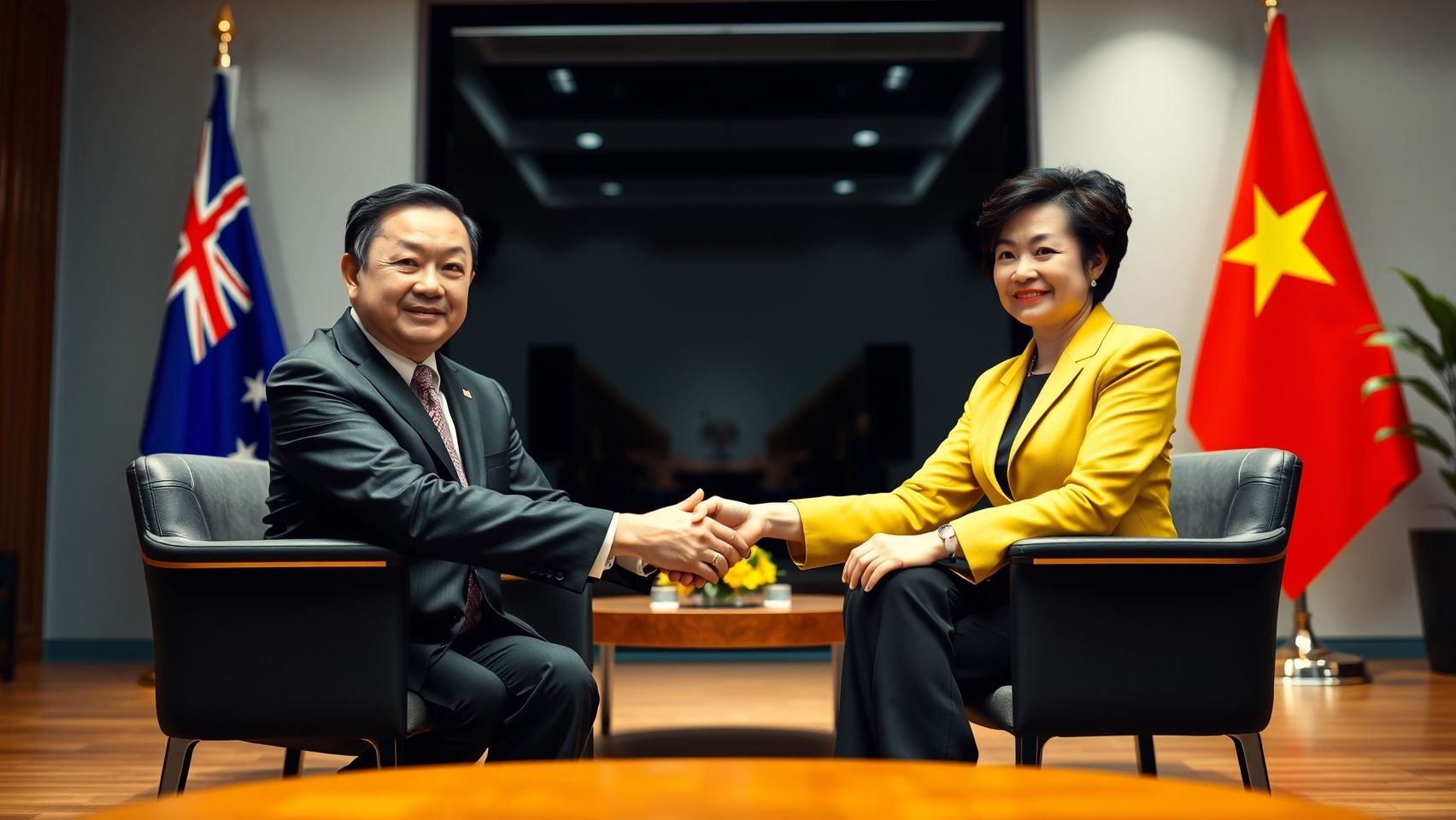 Bộ trưởng Ngoại giao Việt Nam và Australia trong cuộc hội đàm