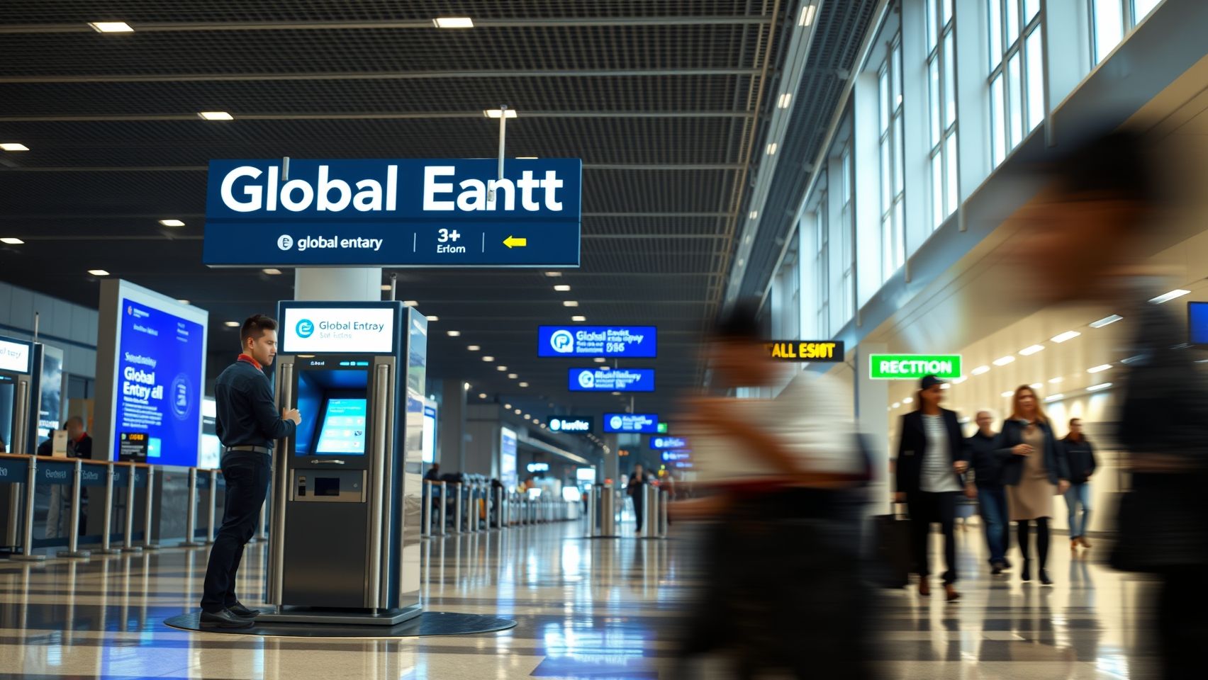 Người Úc làm thủ tục nhập cảnh tại sân bay Mỹ thông qua Global Entry
