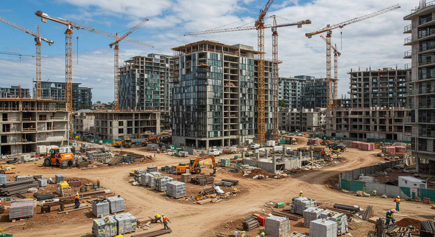 Các dự án xây dựng nhà ở tại Úc